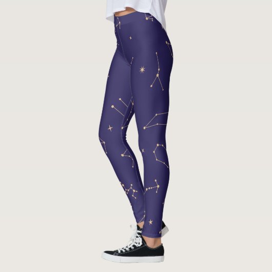 Solareclipse Star Star Celestial Thème Leggings (Gauche)
