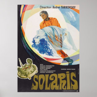 Solaris 70 Sci Fi film Tarkovsky Poster
