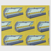 Solarium Sunbed Tanning Cadeaupapier (Vlak)