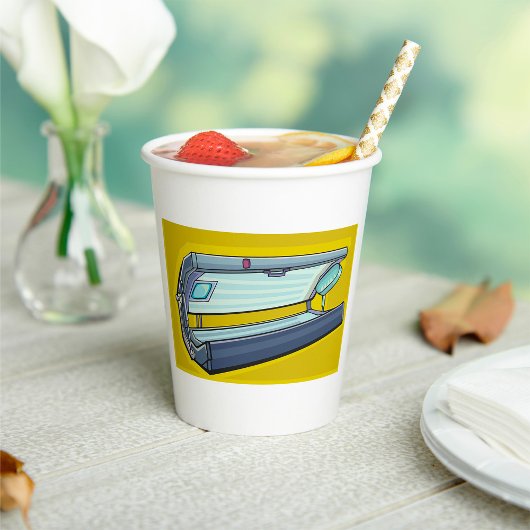 Solarium Sunbed Tanning Papieren Bekers