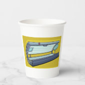 Solarium Sunbed Tanning Papieren Bekers (Voorkant)