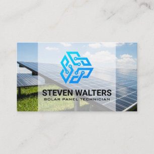Solarpaneeltechnologie Schone Energie Visitekaartje