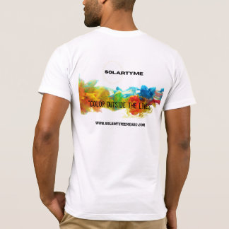 SolarTyme - Kleur buiten de lijnen - T-shirt