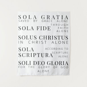 Solas Reformation Tapestry Wandkleed