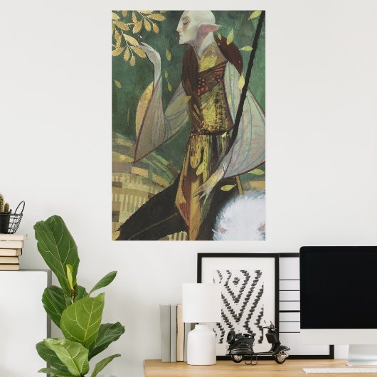 solas tarot card poster (Thuiskantoor)