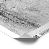 Soldaat die zijn chainmail opneemt poster (Hoek)