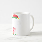 Soldaat Elf Kerst Thema Vakantie Familie Groep M Koffiemok (Voorkant rechts)