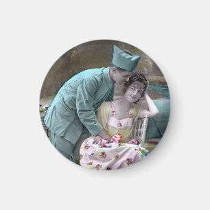 Soldaat en minnaar magneet