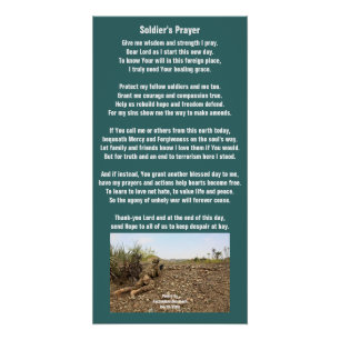 Soldaat Gebeds Poster Perfect Poster