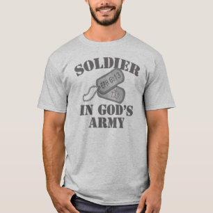 Soldaat in God's Army Dogtags T-shirt