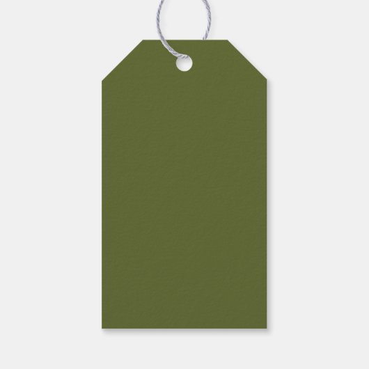 Soldaat Joe GI Camouflage Party Cadeau Labels Cadeaulabel (Achterkant)