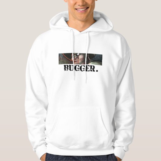 "Soldaat Legacy" Bugger! dubbelzijdig Hoodie (Voorkant)