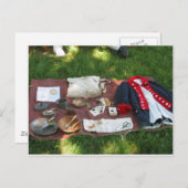  soldaat levert Briefkaart (Voorkant / Achterkant)