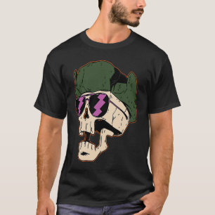 soldaat skelet dood t-shirt