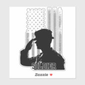 Soldaat Sticker (Vel)