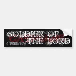 Soldaat van de Lord Bumpersticker