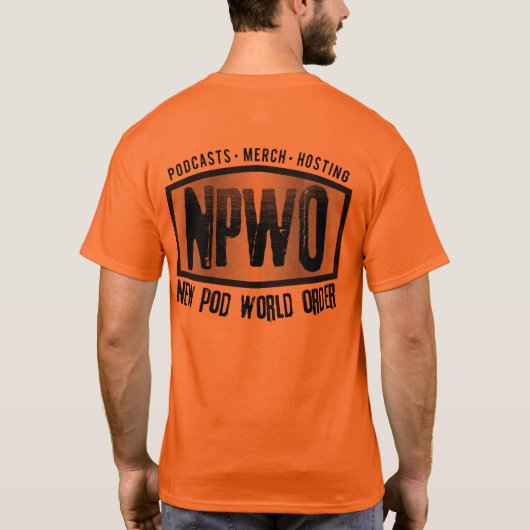 Soldaat van Pod Tshirt (Achterkant)