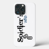 Soldaat vrouw Case-Mate iPhone case (Achterkant)