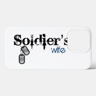 Soldaat vrouw iPhone 13 pro hoesje
