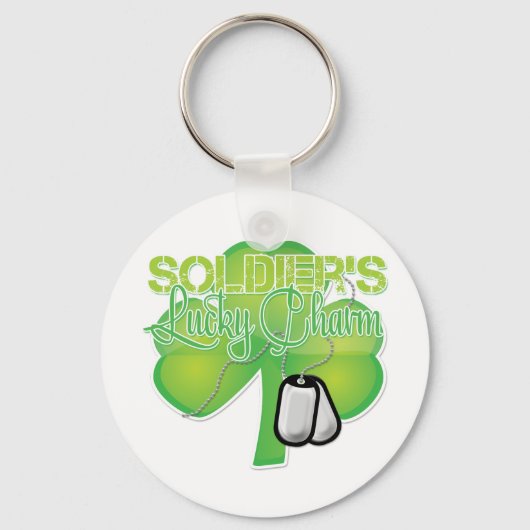 Soldaat's Lucky Charm Sleutelhanger (Voorkant)