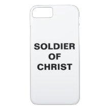 "Soldat du Christ" Apple iPhone 8/7 Coque