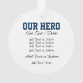 Soldat et drapeau américain - Appréciation (dos)