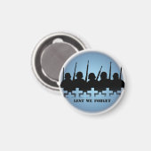 Soldat Hommage Aimant De Peur D'Oublier Les Cadeau (Recto/Verso)