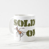 Soldat sur la tasse (Devant gauche)