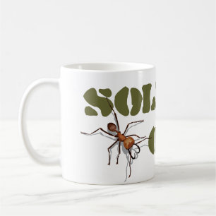 Soldat sur la tasse