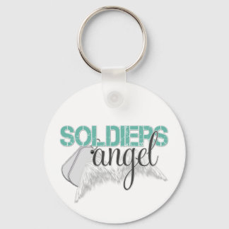 Soldaten Angel Green Sleutelhanger