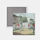 Soldaten boren, 1807 magneet (Voorkant / Achterkant)