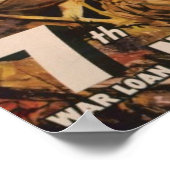  soldaten die het Poster van de vlaggenoorlog hebb (Hoek)