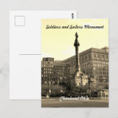 Soldaten en zeelieden Cleveland OH Briefkaart (Voorkant / Achterkant)
