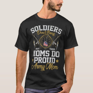 Soldaten haperen niet, maar Moms doen het leger ma T-shirt