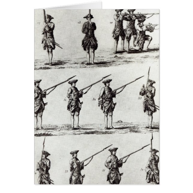 Soldaten met bajonetten (Voorkant)