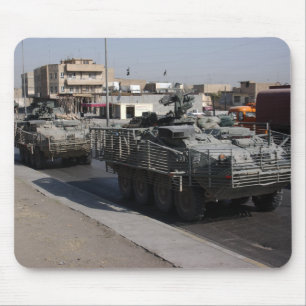 soldaten patrouilleren muismat