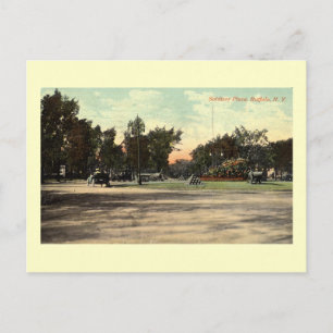 Soldaten Place, Buffalo NY 1908 Briefkaart