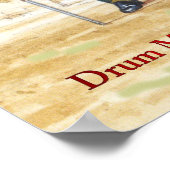 Soldaten van de koningin, drummajoor, koninklijke  poster (Hoek)