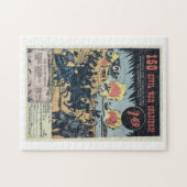 Soldaten voor de burgeroorlog - leger legpuzzel (Horizontaal)