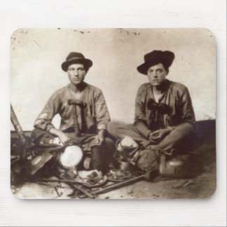 Soldaten voor de burgeroorlog muismat