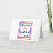 Soldaten Walkabouts met Beanies Kaart (Achterkant)