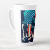 Soldats américains Latte Mug (Angle gauche)