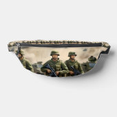Soldats australiens du pied de l'armée, sac à dos (Poser)