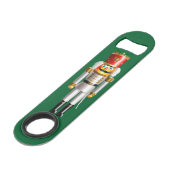 Soldats de casse-noix dans des uniformes blancs et (Devant angulaire)