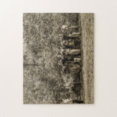 Soldats de la guerre civile Puzzle (Vertical)