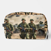 Soldats de l'armée australienne pieds, sac de toil (Recto)