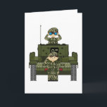 Soldats de l'armée britannique et carte à réservoi<br><div class="desc">Cute British Army Soldiers and Tank - carte de voeux. J'aimerais vous voir porter ou utiliser n'importe lequel de mes produits, envoyez-moi une photo par courriel à mark@markmurphycreative.co.uk et je l'afficherai sur mon blog à www.markmurphycreative.blogspot.com Vous pouvez également suivre mes activités créatives générales sur l'un des liens ci-dessous. www.markmurphycreative.co.uk www.markmurphycreative.blogspot.com/...</div>