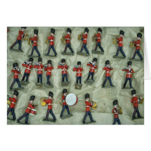 Soldats en plomb peints