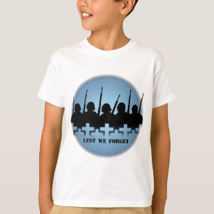 Soldats tombés T-shirts pour enfants de peur que n