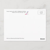 Solde de votre carte postale unique/âme (Dos)